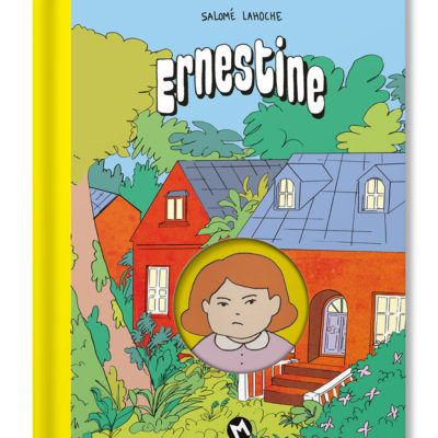 Couverture Ernestine, prix Révélation BD ADAGP