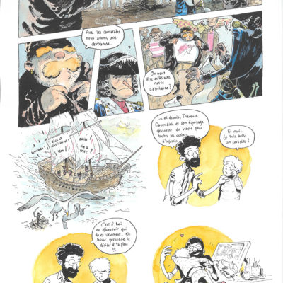 Extrait BD Michel Plessix